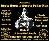 Boots Hoots & Scoots Poker Run 2024