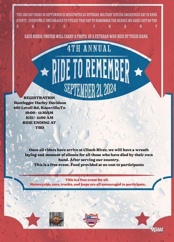 4th Annual Ride to Remember