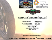 Wheels for Kids Gem city Charity Rally