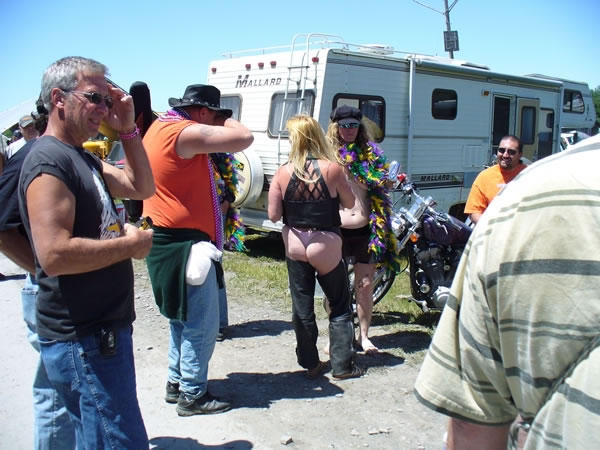 Harley Rendezvous - Bare Ass - Chaps