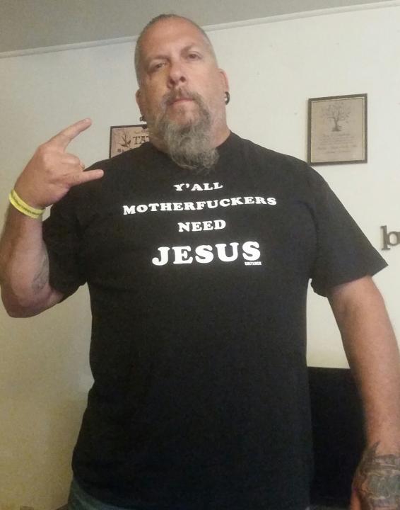 My new shirt I got at the Redneck Rumble