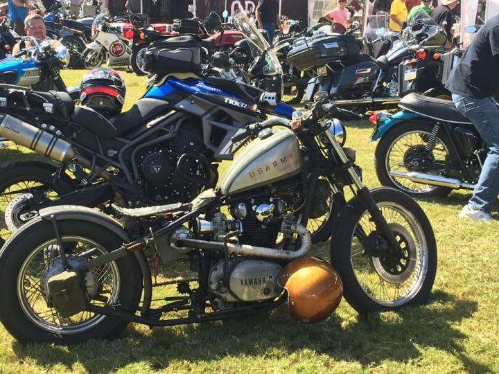 The Bobber at Barbers Vintage Motorcycle Festival