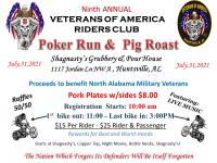 9th Annual Veterans of America RC Poker Run & Pig Roast