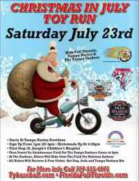 Christmas in July Toy Run !