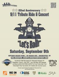 "Let's Roll!" 23rd Annual 9/11 Tribute Ride & Concert