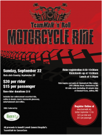 TeamWalk n' Roll Motorcycle Ride