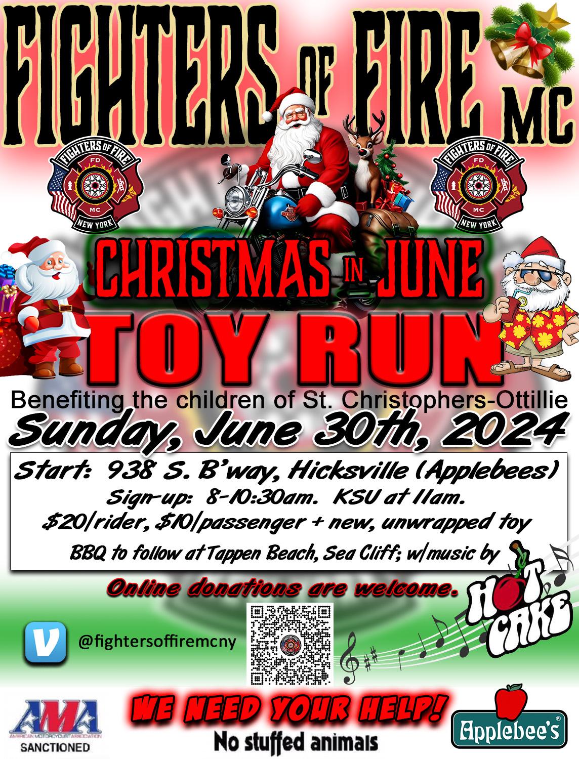 Christmas in June Toy Run