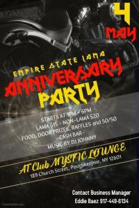 Empire State Latin American Motorcycle Association Anniversary Party