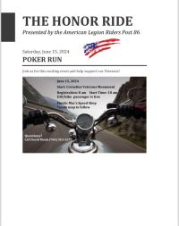 The Honor Ride - Poker Run