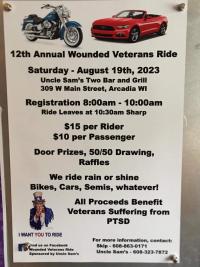 Wounded Veteran Ride Arcadia WI