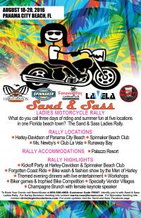 Sand & Sass Ladies Motorcycle Rally