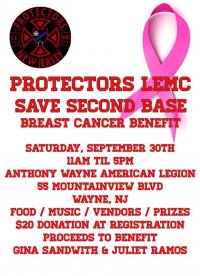 "Save Second Base" Breast Cancer Fundraiser 