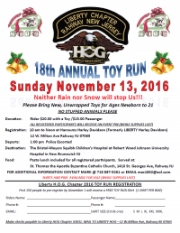The 18th Annual Liberty HOG Chapter Toy Run