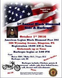 1st Annual Black Diamond Bike Ride & Barbecue