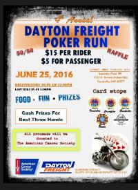 Dayton Freight Poker Run