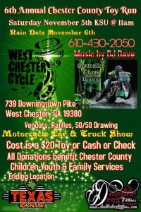6th Annual Chester County Toy Run