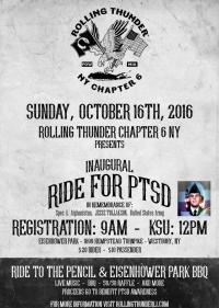 Inaugural Ride For PTSD