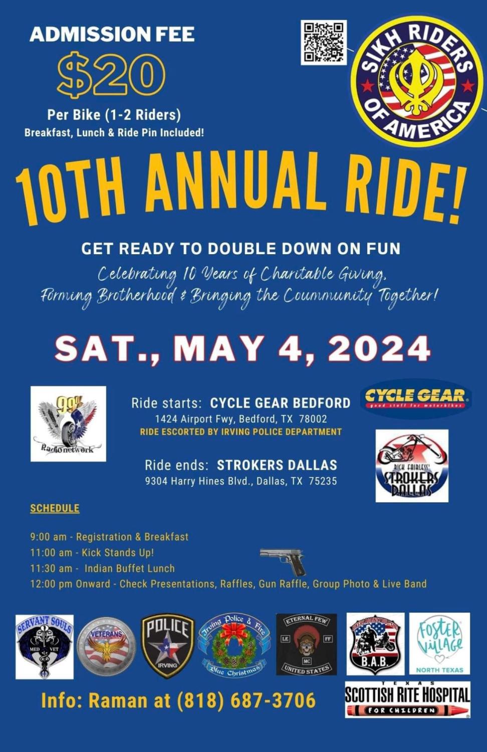 10th Annual Ride