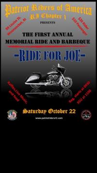 Memorial -Ride for Joe-