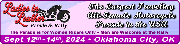 Ladies in Leather Parade & Rally 2024