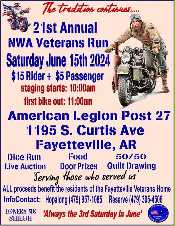 21st Annual NWA Veterans Run