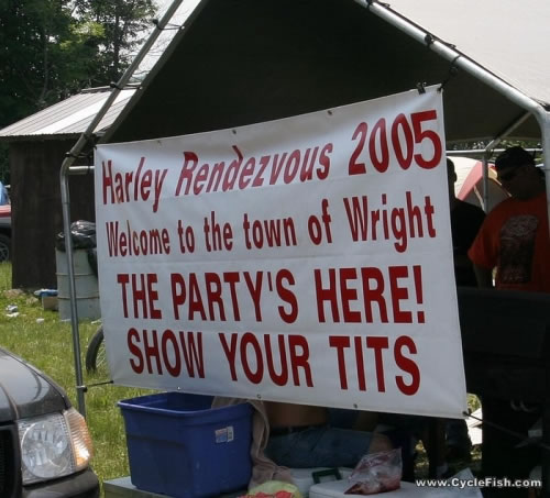 Harley Rendezvous - Show Your Tits