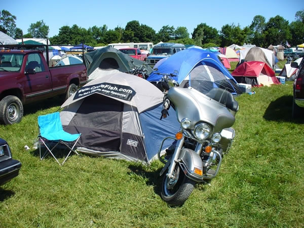 Harley Rendezvous - CycleFish Camp
