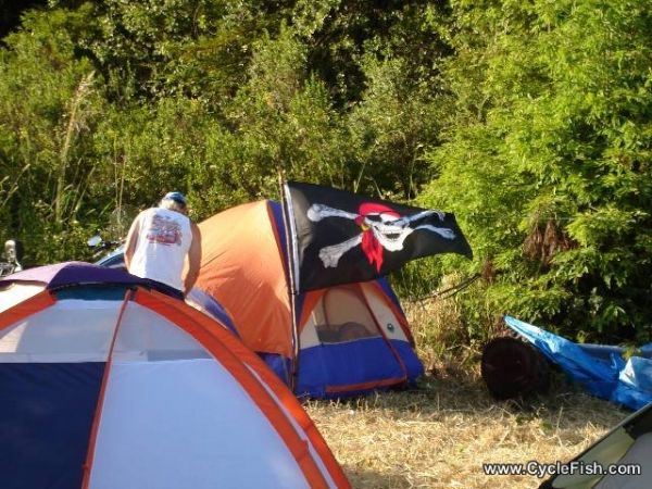 Camping at Redwood Run