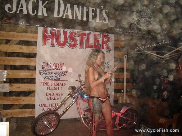 Hustler Girl at Buffalo Chip