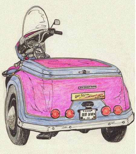 &quot;Pops-cycle&quot; (rear view)