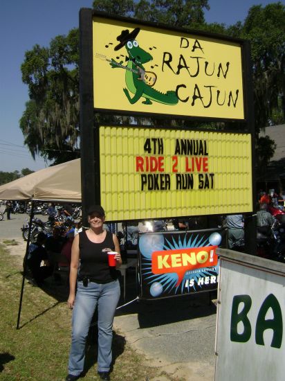 Poker run at Rajun Cajun 2008