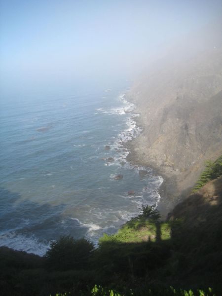 the view from Ragged Point on HWY 1