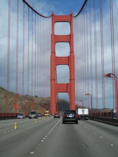 crossing the golden gate