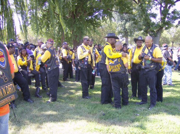the Buffalo soldiers