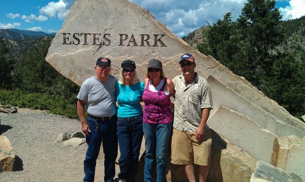 Beautiful Estes with the family!