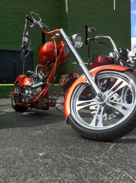 Custom Choppers and other Customs on the Show