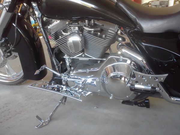 Chrome Floorboards Front &amp; Rear