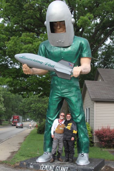 Rocket Man Wilimgton, Illinois RT66