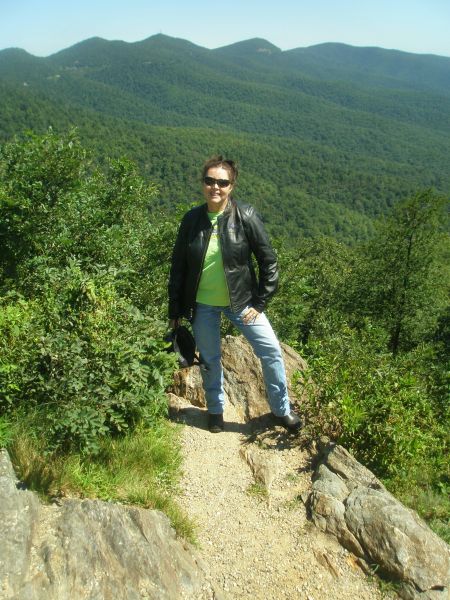 Blue Ridge Pkwy and Tanya