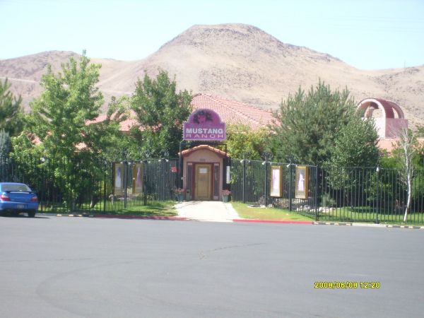 a famous landmark in Nevada outside Reno