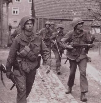 Patrol in Germany WWII