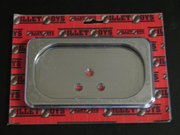 BB0046 Racetrack Oval License Plate Frame for H-D