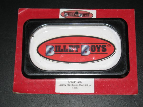 BB0046-GB RT Oval License Plate Frame for H-D 