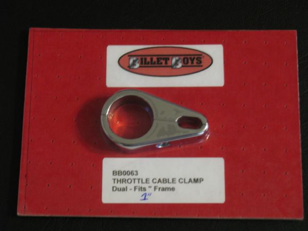 BB0063 1&quot; Diameter Dual Throttle Cable Clamp 