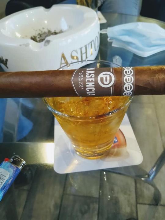 Drinks and a Cigar