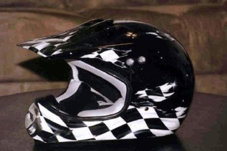 Checkered Flag Helmet