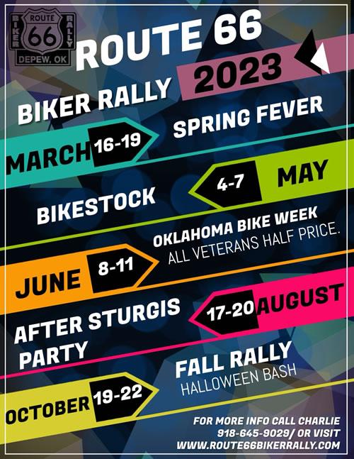Route 66 Motorcycle Rally 2023 Dates Blog View CycleFish