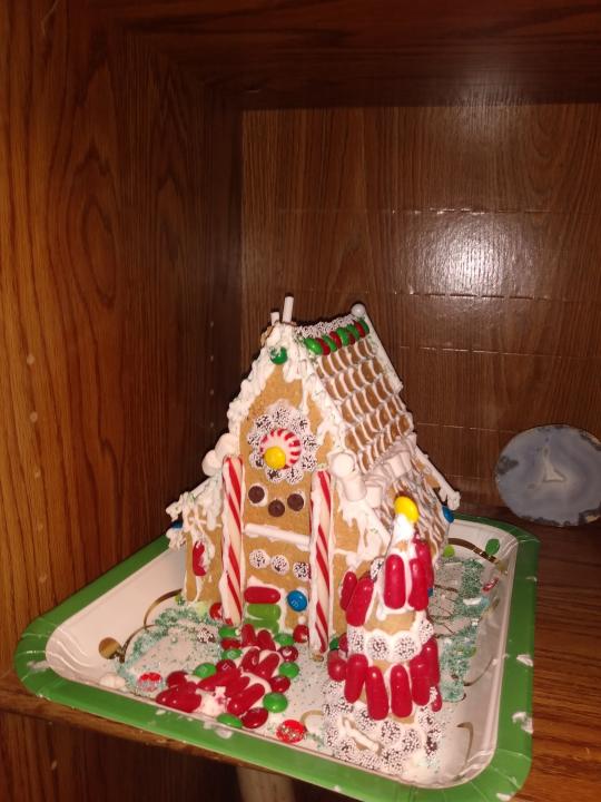 First ginger bread house woohoo