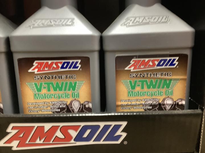 AMSOIL 15W-60 V-TWIN FOR VICTORY AND INDIAN SCOUT