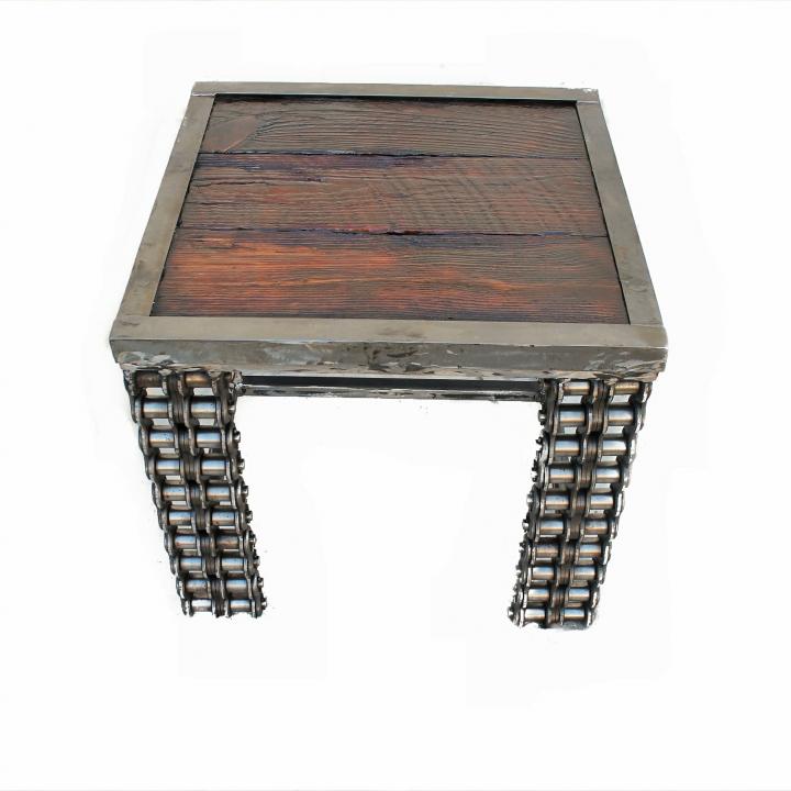 Rustic End Table by Ray Guest